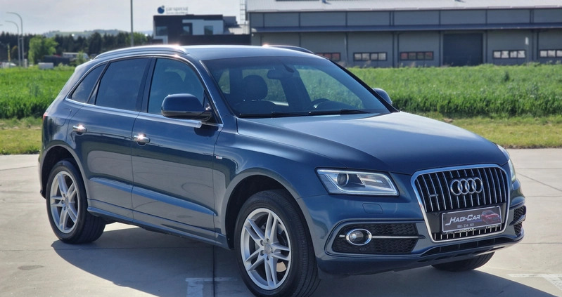 Audi Q5 cena 87900 przebieg: 145000, rok produkcji 2015 z Pasym małe 704